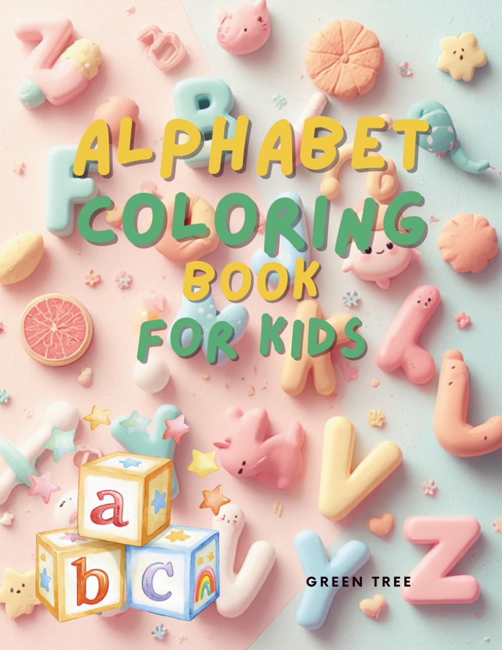 Alphabet Coloring Book for Kids: Fun and easy coloring pages