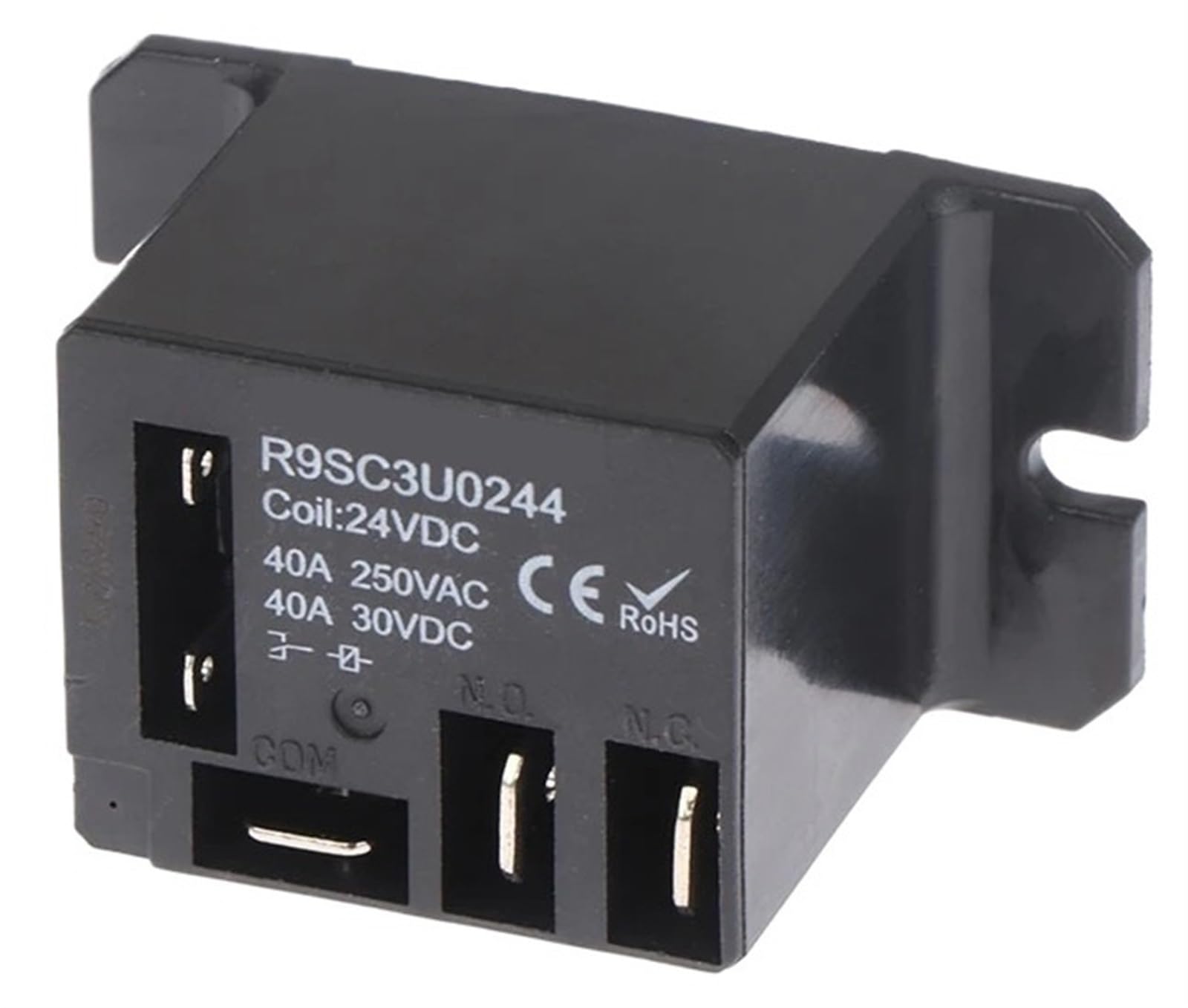 Relais de Remplacement R9SC3N7204D1 24V 40A pour Armoire Électrique