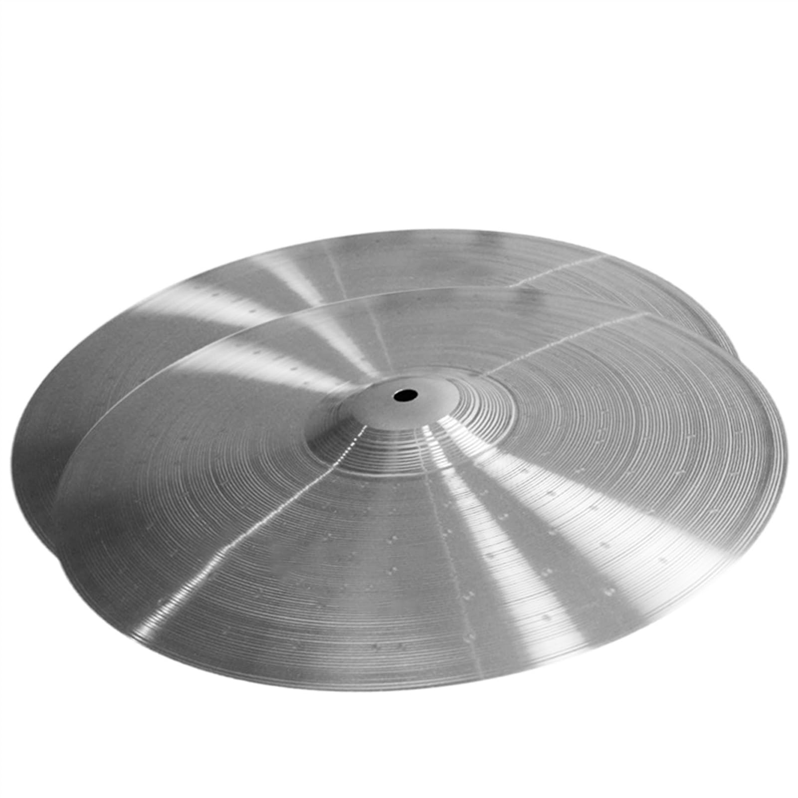 Une Paire De Cymbales Charleston De 14 Pouces en Alliage De Cymbale D'entraînement Accessoires pour Instruments à Percussion