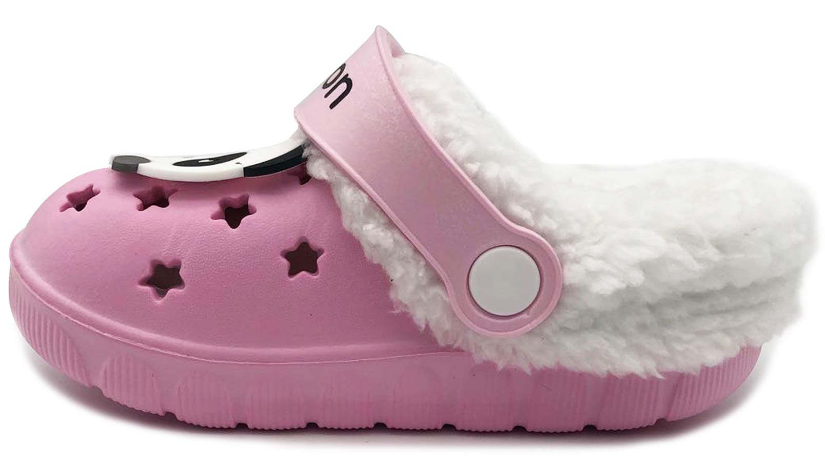 Vorgelen Bambini Invernali Zoccoli e Sabot Ragazzi Morbide Pelliccia Pantofole Ragazze Caldo Casa Ciabatte Antiscivolo Confortevole Scarpe da Giardino All'aperto/Interno 18.5-32 EU