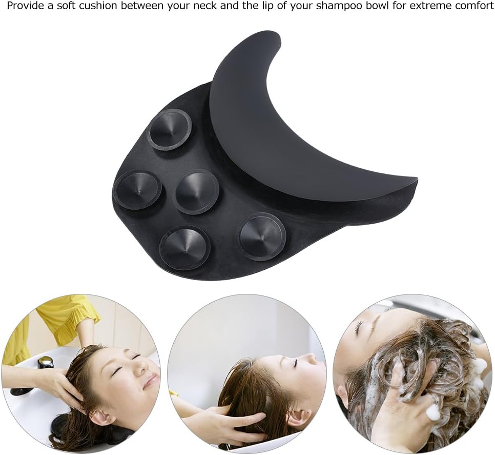 Salon Neck Pillow, Shampoo Bowl Gel Neck Rest Cushion Hair Washing Sink Basin Tool 2 Pack