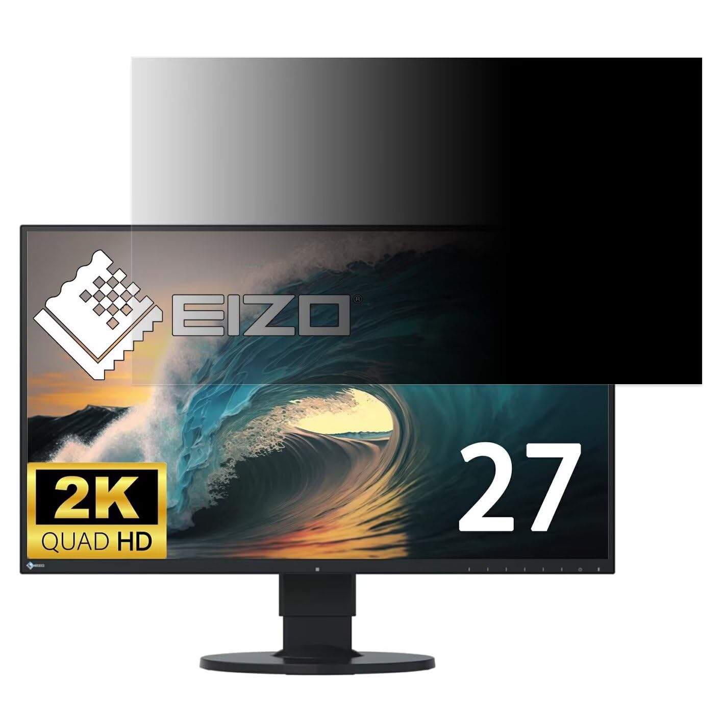 Amazon | EIZO FlexScan EV2750-BK 27インチ 対応 覗き見防止フィルム 