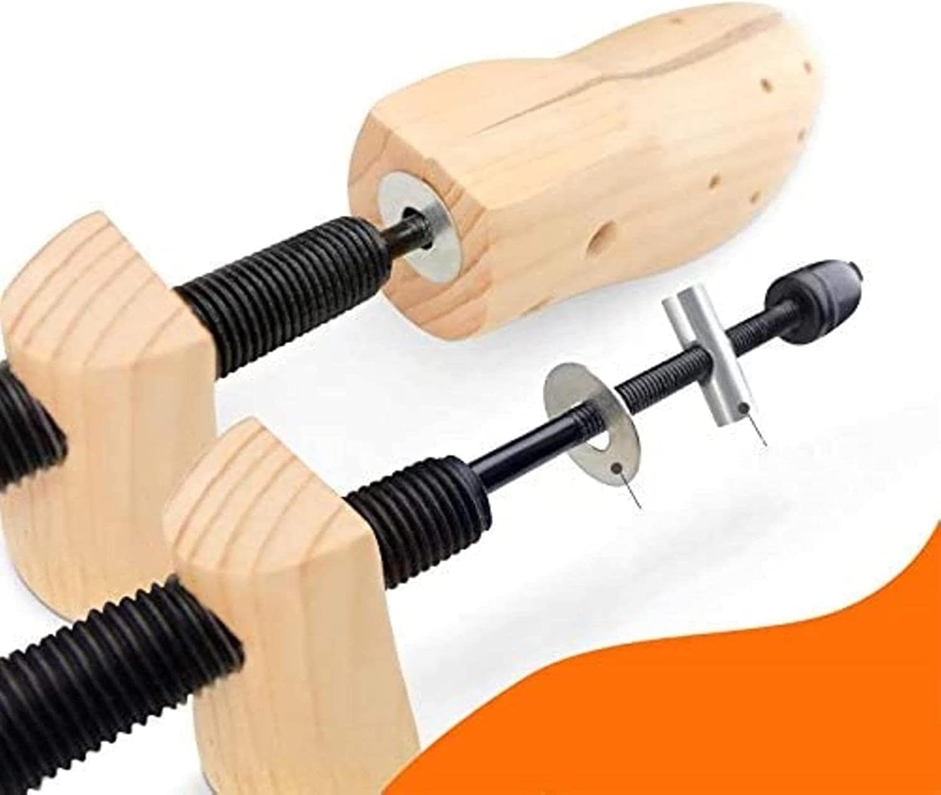 Barella per scarpe professionale Supporto per scarpe in legno Espansore per scarpe in pino Ultima scarpa Scarpe in pelle Stivali Scarpe stereotipate Espandi Supporto per scarpe in legno Albero pe