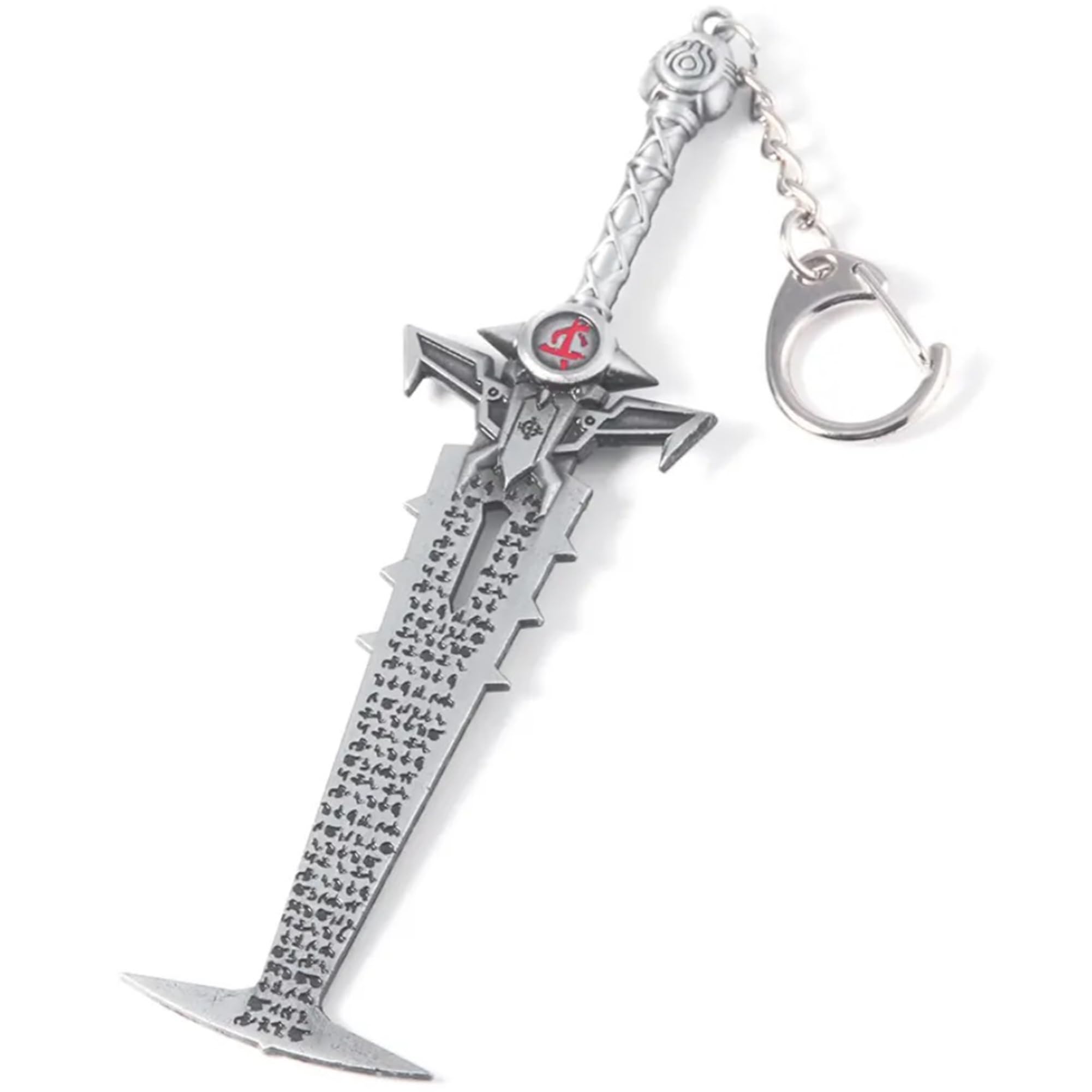 Game Doom Inspired Eternal Crucible Blade Pendant Keychain Slayer Sword