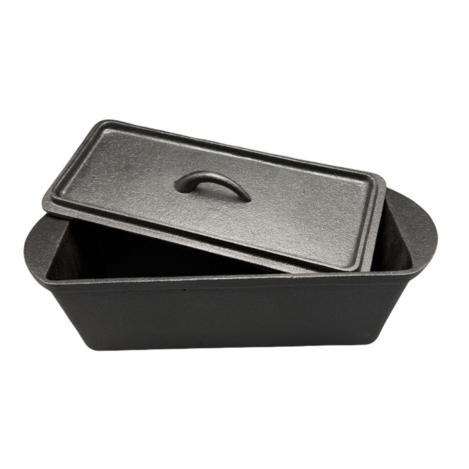 HDOYTXXM Efficient Wrought Iron Baking Extent 35x14x12cm for Excellent Bread and Cake Highlighting Pulls and Lid Flexible