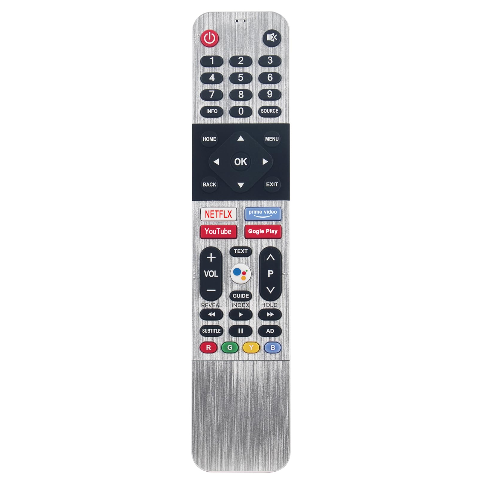 Replaced Voice Remote fit for Skyworth 4K Android TV 50SUC6500 55SUC6500 65SUC6500 55XC9000 65XC9000 65UC6200 70UC6200 75UC6200 30TC6200 40TC6200