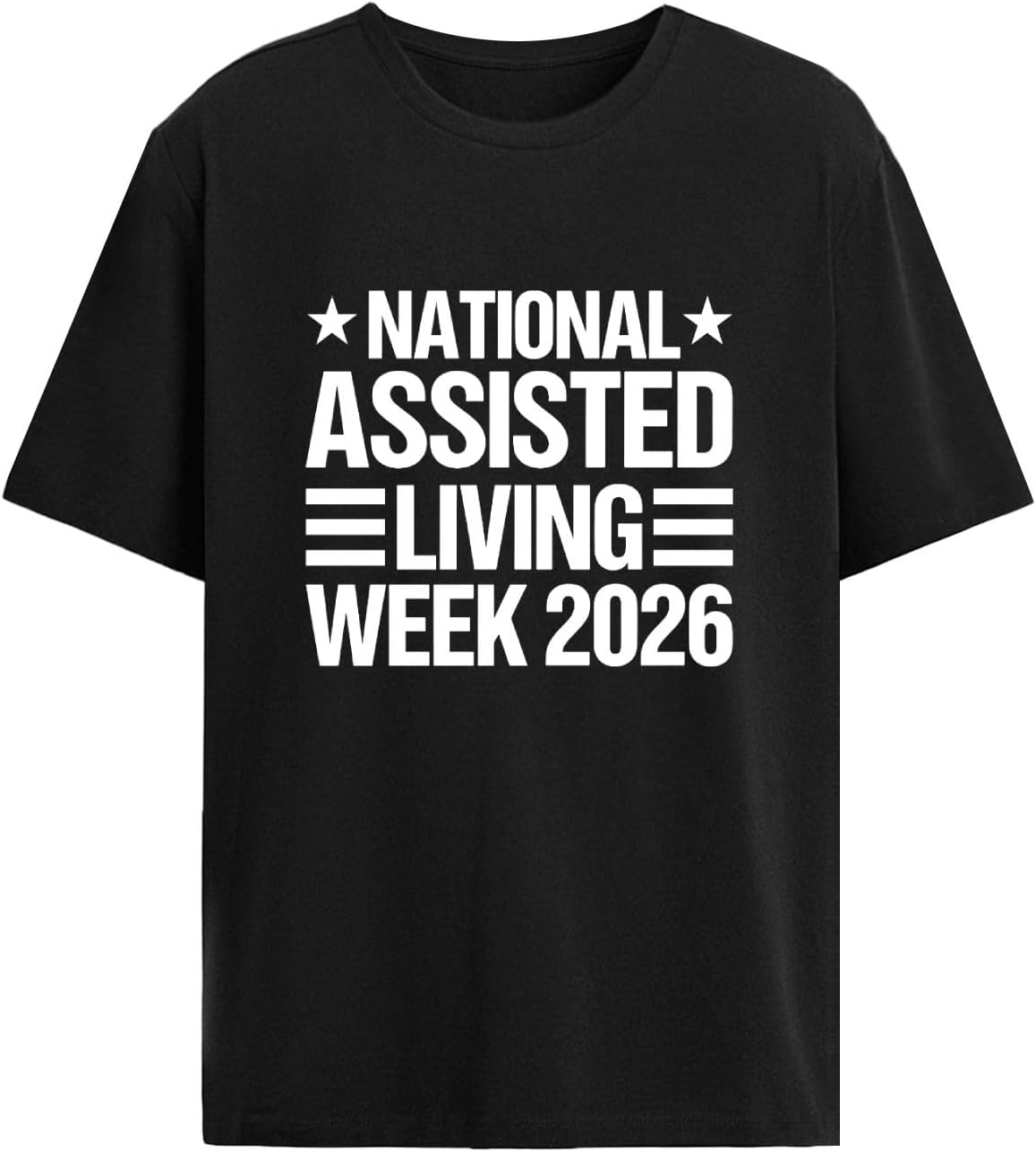 National Assisted Living Week 2026 Tshirts for Men Vintage