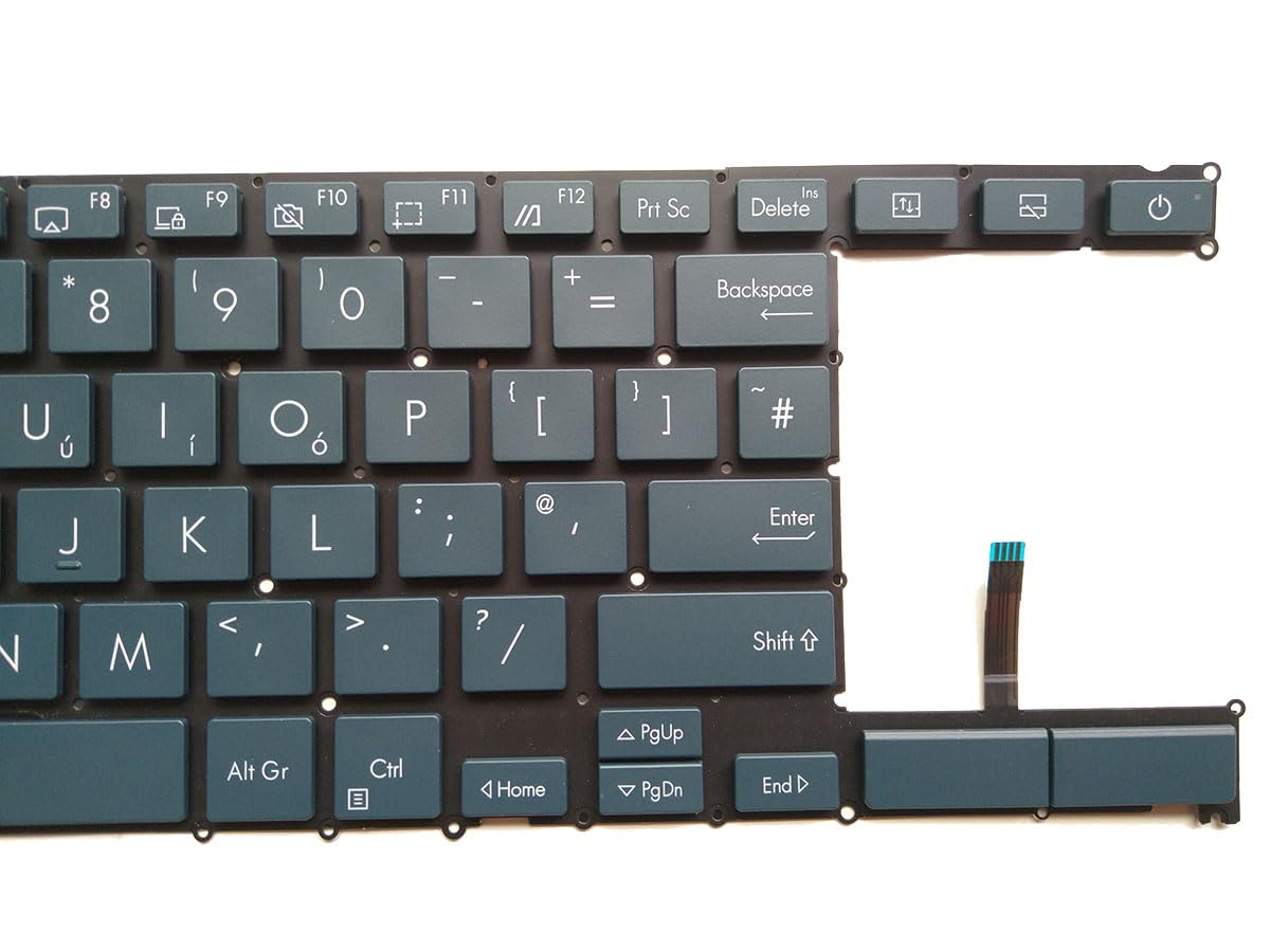 XINDIKBHUB UK Keyboard for Asus ZenBook Duo 14 UX482EA UX482EG