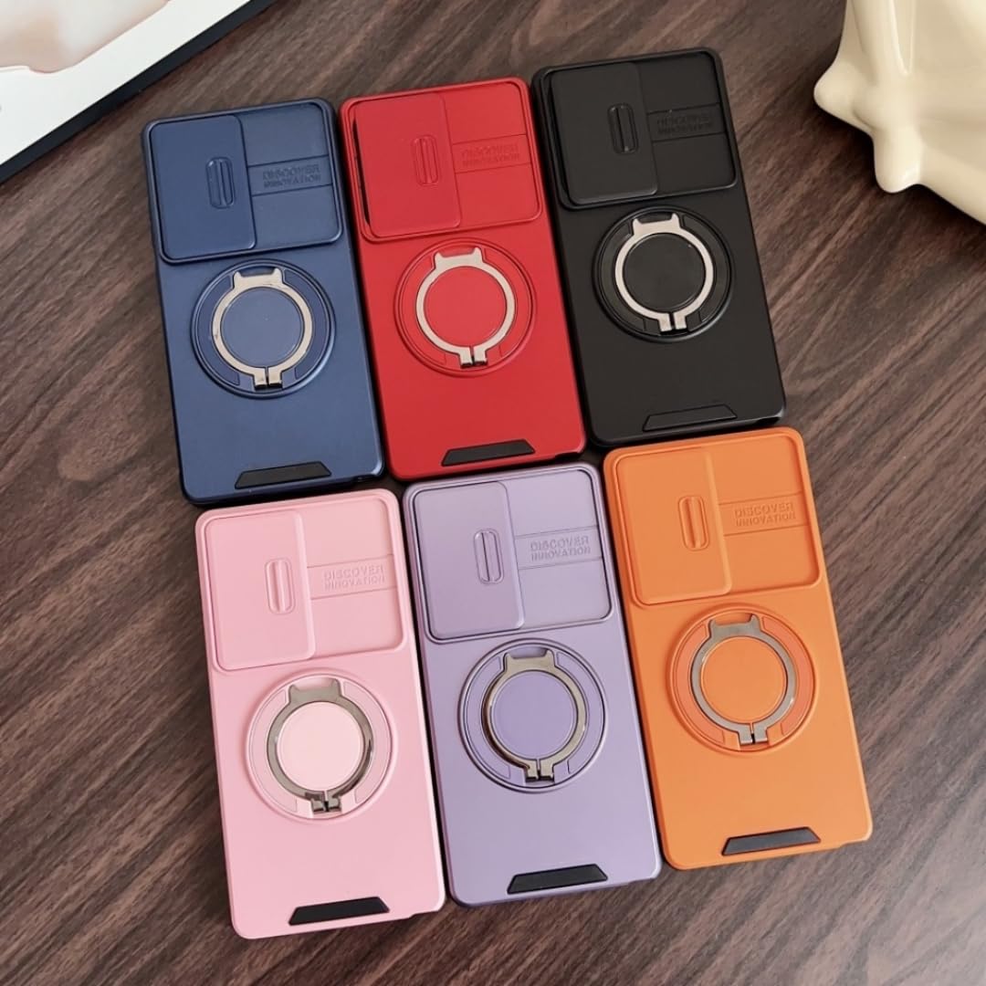 Etui z magnetycznym uchwytem do Galaxy S25 Ultra Armor, chroniące aparat i odporne na wstrząsy (do Galaxy S25 Ultra/granatowe)
