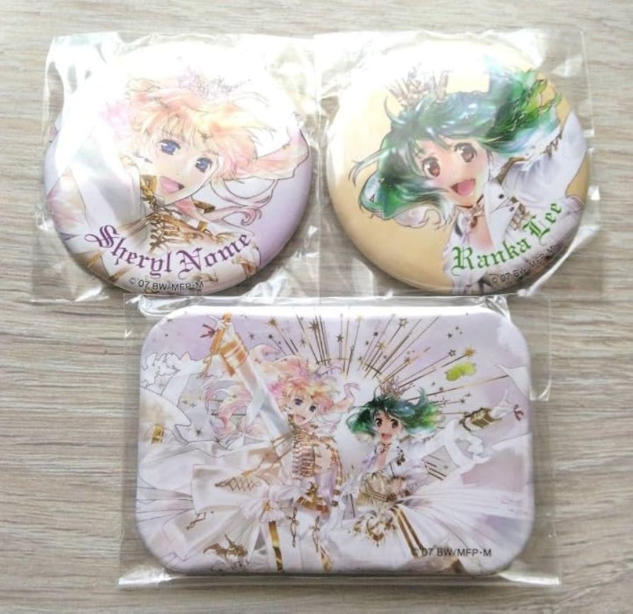 マクロス シェリル　缶バッジ3個セット 缶バッジ3個セット（ミーティング 2024.11.3） | Macross