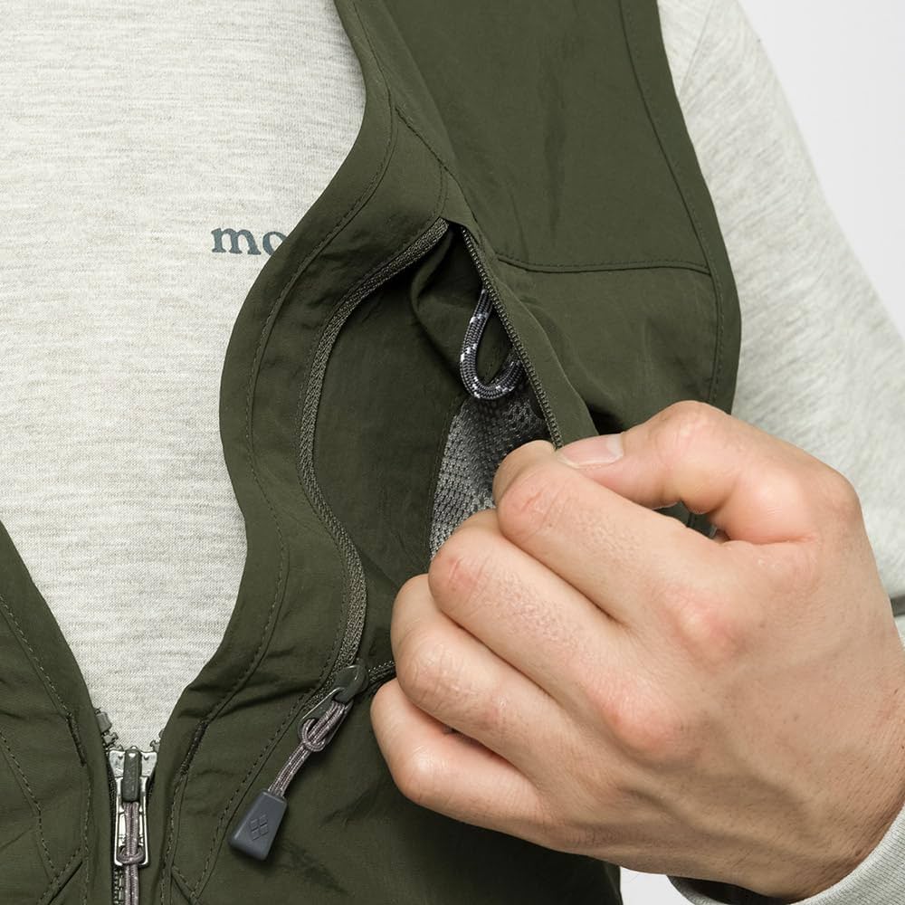 mont-bell ネイチャーガイドべストフィッシングベスト タン ネイチャーガイドベストはオシャレ。モンベルの探究心が生んだ多