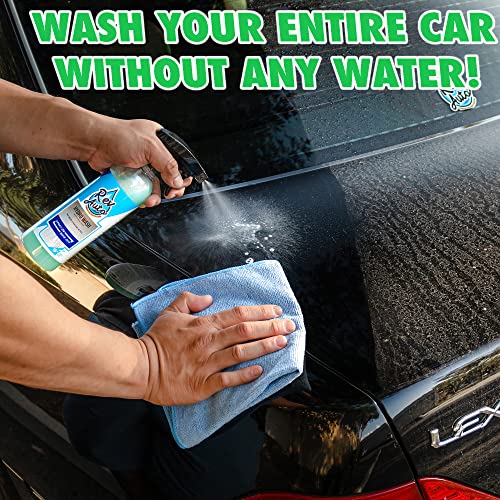 Rev Auto Hydro Wash - Waterless Car Wash Spray | Waterless Wash / Car Wash Cleaner | Car Exterior Cleaner | Exterior Car Cleaner | No Rinse Car Wash Car Cleaning Spray | Car Wash Waterless (16 Fl Oz) #TOP1