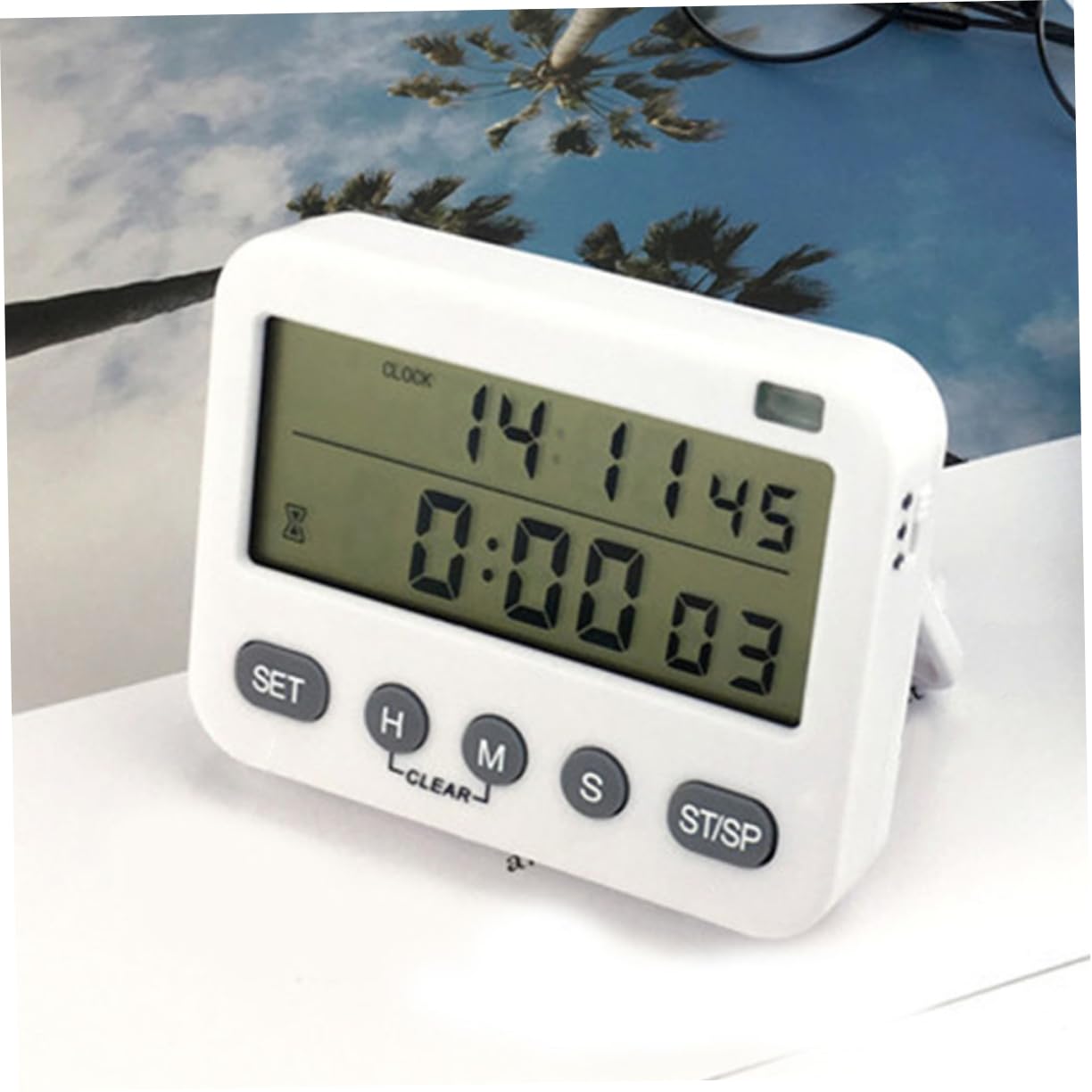 Timer Da Cucina Digitale Da 3 Pezzi/Orologio Con Allarme Forte Dispositivo Di Temporizzazione Da Laboratorio Timer Da Cucina Con Allarme A Batteria