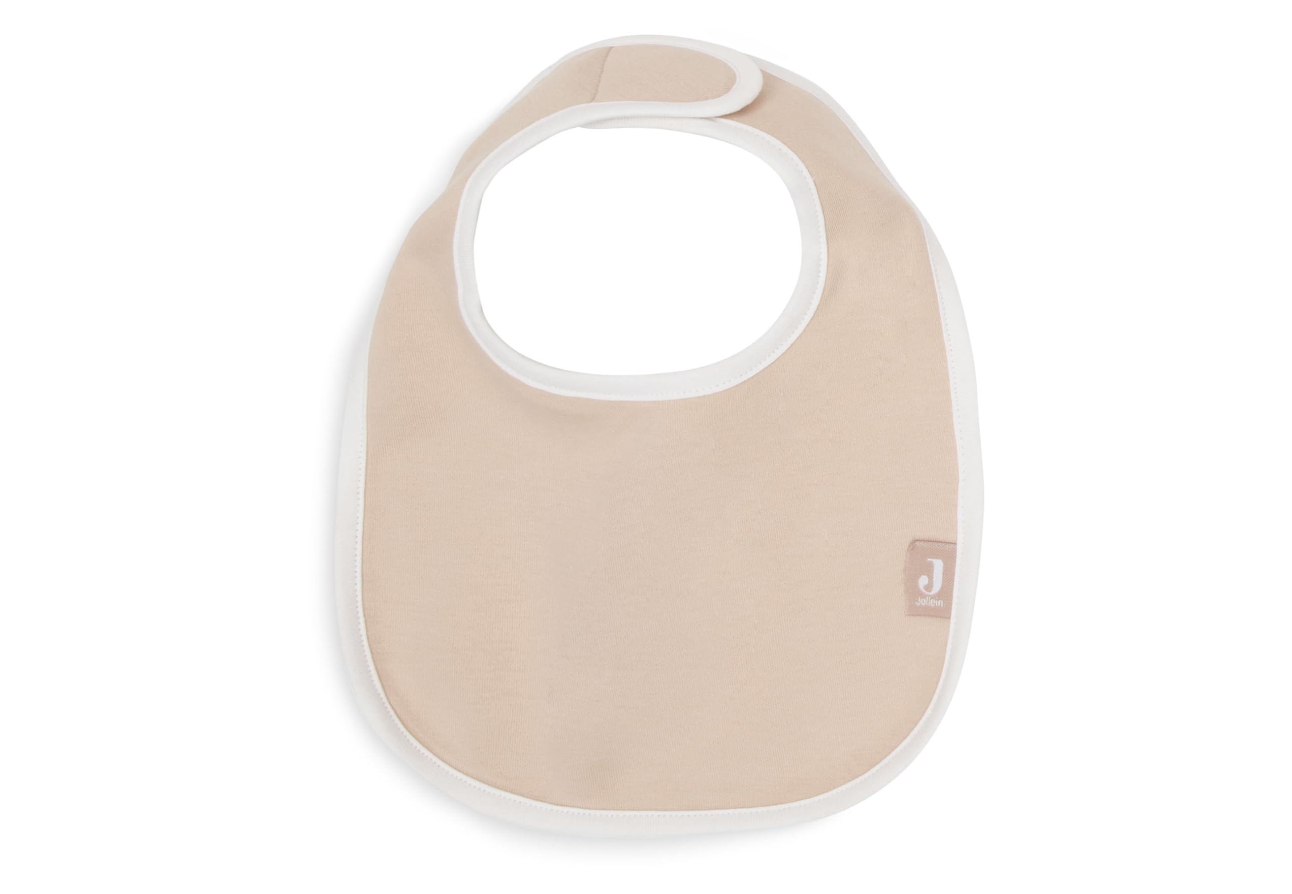 Jollein Baberos para bebé, 5 unidades, impermeables, con cierre de velcro, babero para bebé