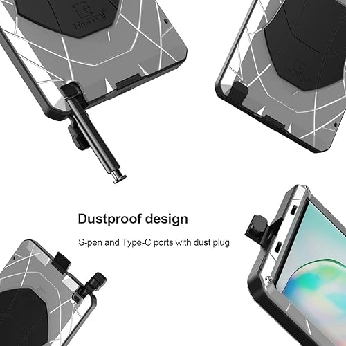 Miniatura 5 de Carcasa metálica para Galaxy Note 10 Plus, Note 10 Plus 5G, resistente, Gorilla Glass Armor de aluminio, a prueba de golpes, para Samsung Galaxy