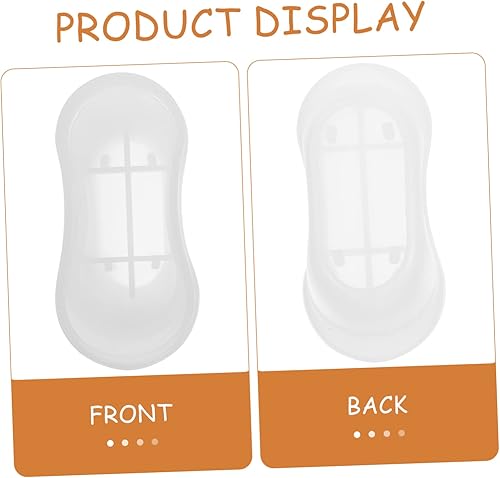 Miniatura 6 de 4 juegos de moldes de silicona para bañera, bandeja de herramientas de silicona, posavasos de silicona para bañera, caja de almacenamiento de