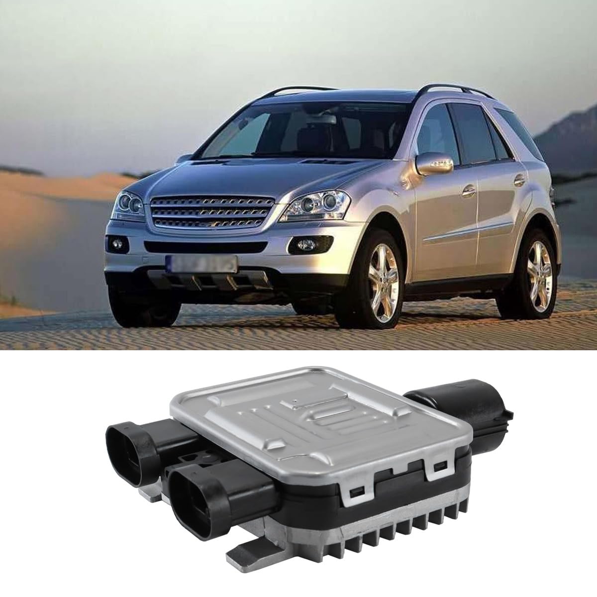 Relé Del Módulo De Control Del Ventilador Del Radiador (ECU) Compatible Con Volvo, Jaguar, Land Rover, Ford 940009402, 940004000, 940008501, 941013801, 31305106, 940004302