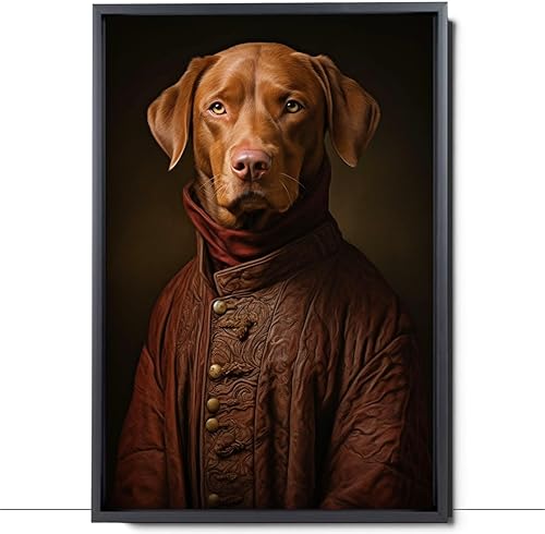 Miniatura 81 de Thuan Chow Chow Retrato de mascota con disfraz real de perro en un disfraz retrato de perro con vestimenta Retrato medieval de mascota retrato