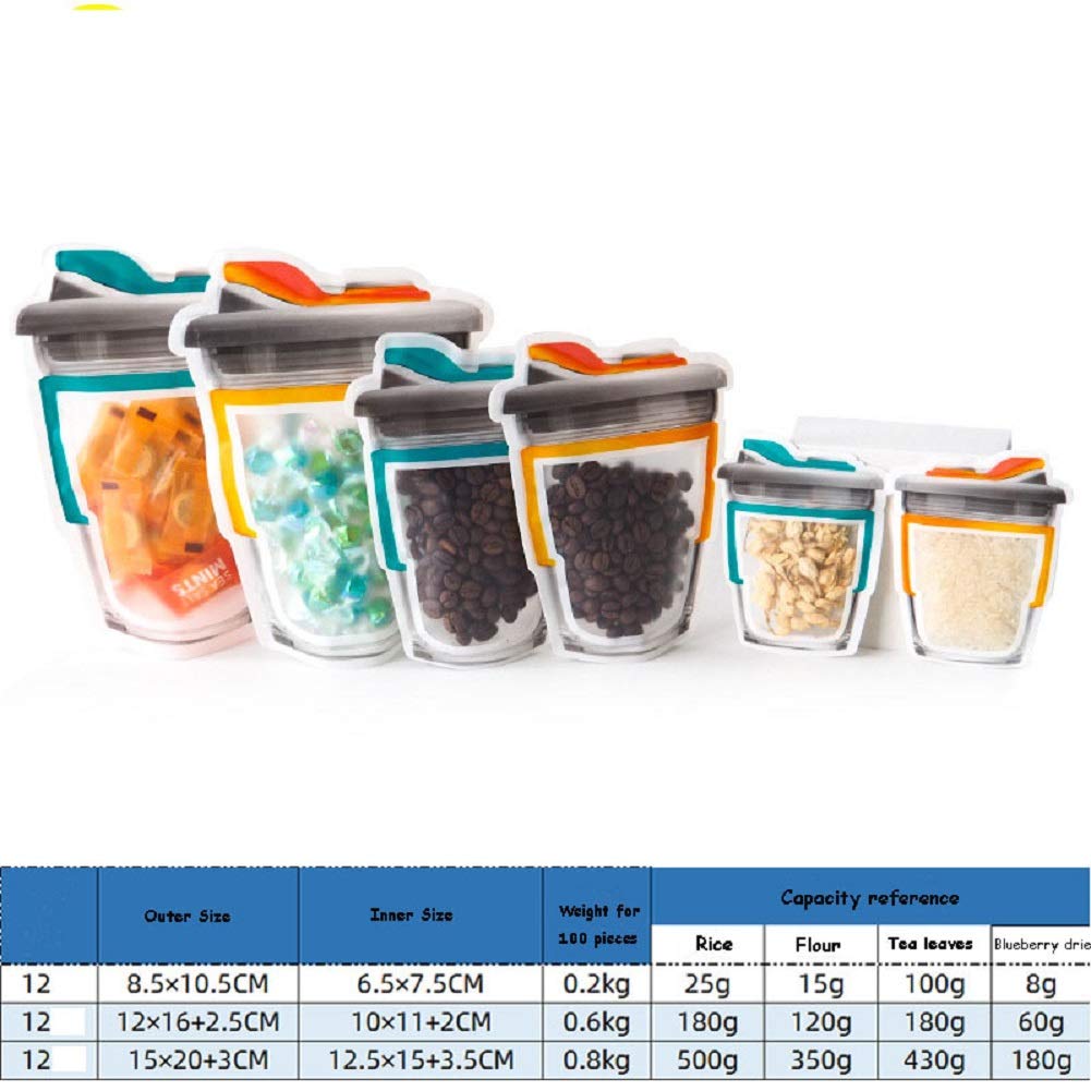 Lot De 30 Sacs Mason Jar Pour épices, 150 Ml/500 Ml/1000 Ml, Réutilisables, étanches Pour La Maison, Les Voyages, Le Camping, Les épices Pour Le Stockage Des épices