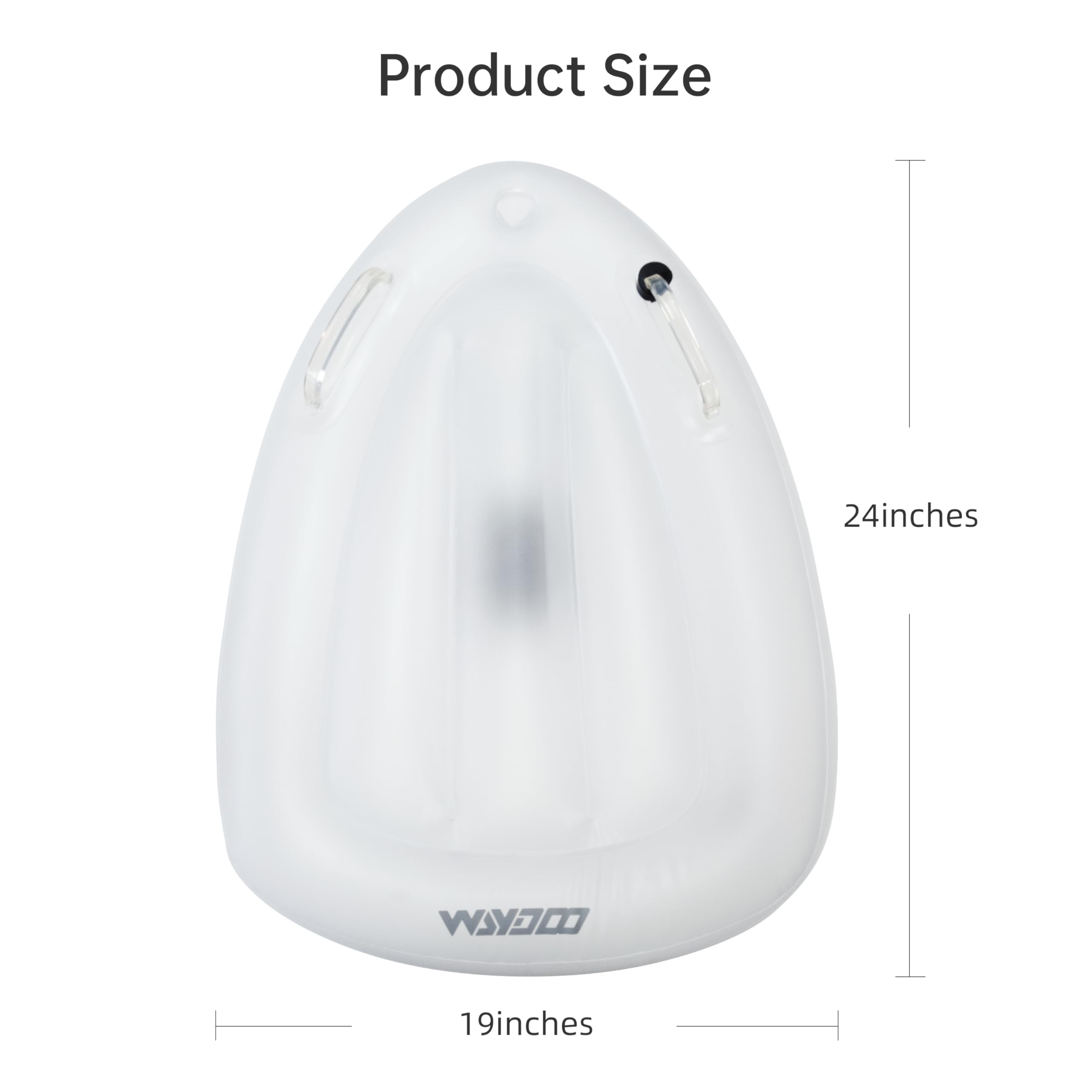 Waydoo Subnado Unterwasser-Scooter aufblasbares Kickboard, weiß, Aluminium, leichtes tragbares Design, schnell trocknendes PVC-Material, sichere und einfache Verwendung