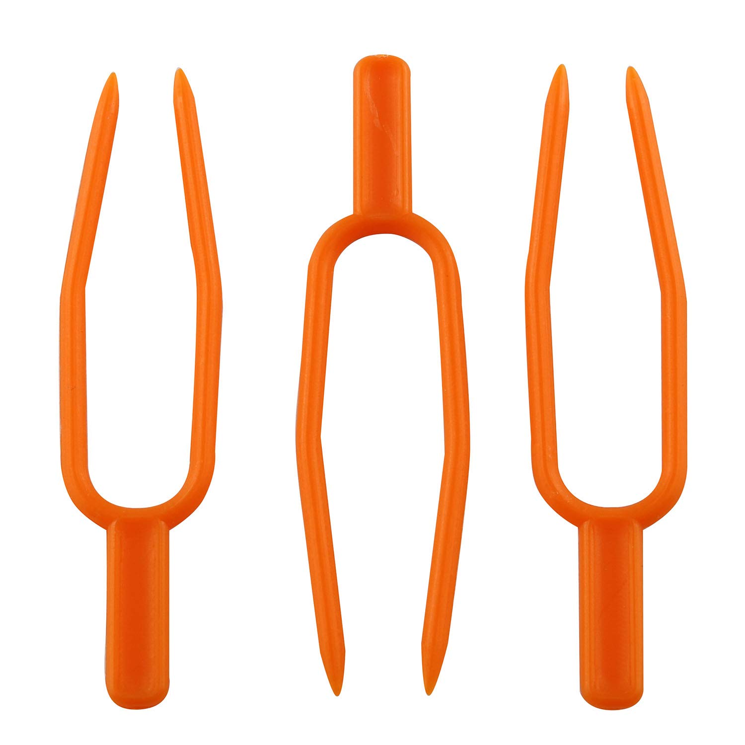 JCBIZ 50pcs Strawberry Planting Fork Dig Fork 65mm Stolon Fixator, Vine Pressing Device, Strawberry Planter, Watermelon Planting Fork