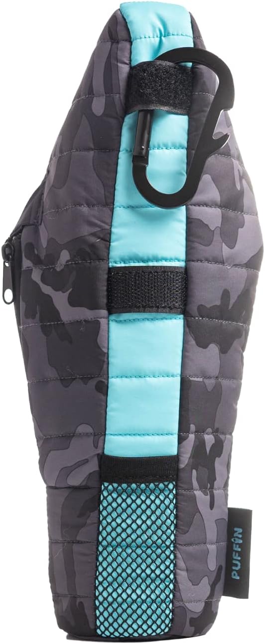 Puffin Beverage Sleeping Bag | Insulated Beer Cooler, Camo Grey: Home & Kitchen