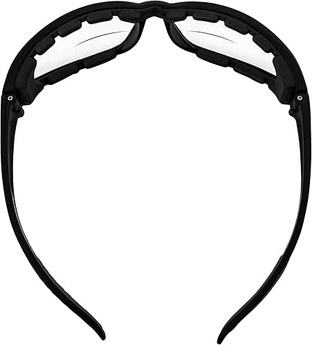 Miniatura 6 de Dragonfly Alley 2 pares – 2.0 Bifocal Global Vision Eyewear Hercules - Gafas de seguridad antivaho con espuma EVA (1 transparente, 1 ahumado)