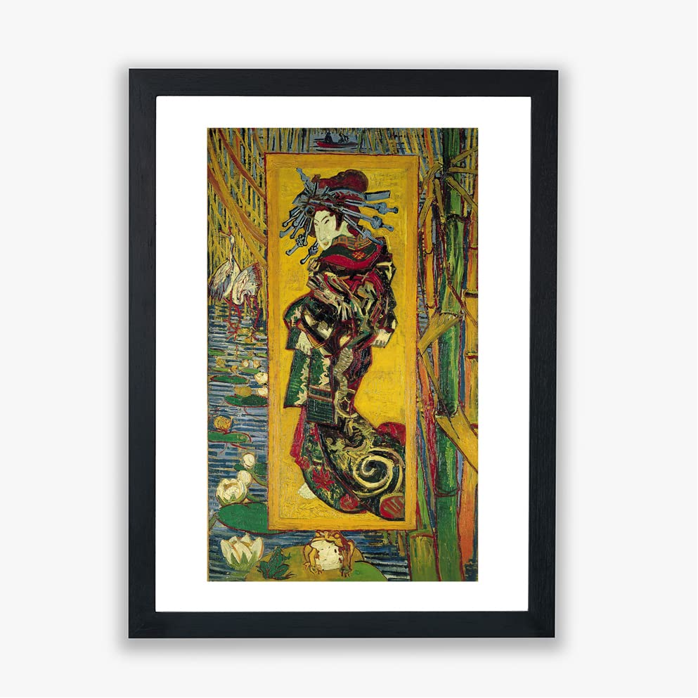 Affiche haut de gamme Vincent Van Gogh Oiran japonais impression grand format