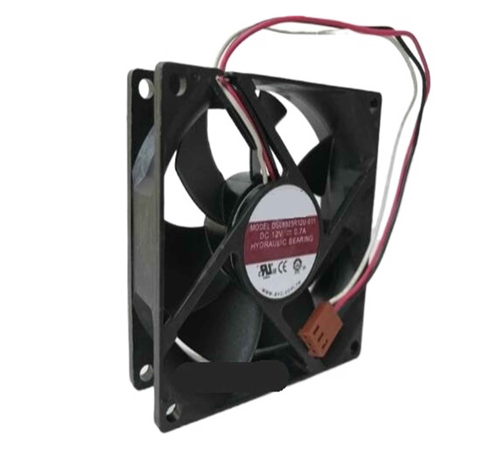 TYHUJKKL DS08025R12U DC12V 0.70A 80 * 80 * 25mm three-wire 5000 wind CPU fan