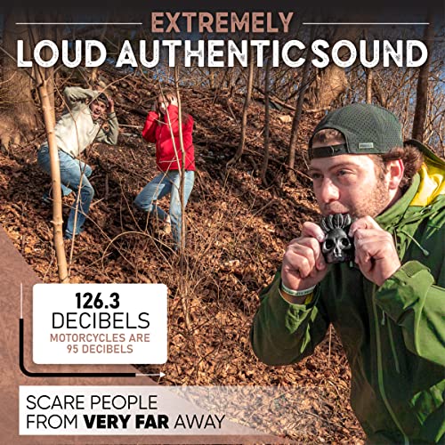 Screaming Aztec Death Whistle: Authentic Human Sounding Screams - Ancient Aztec War Whistle Replica - Loudest Scream Whistle At 125+ Decibels - Gifts For Men Who Have Everything - Arkaeology #TOP2