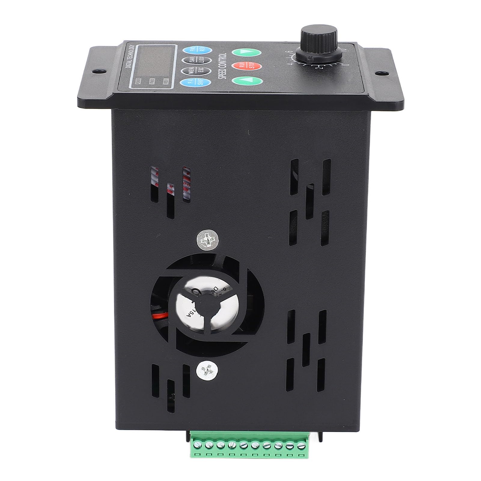 Dpofirs Inversor de Control de Velocidad del Motor Trifásico Variador de Frecuencia Confiable Entrada Monofásica de 176 a 264 V Salida Trifásica de 0 a 220 V para Ventilador del Motor de Bomba