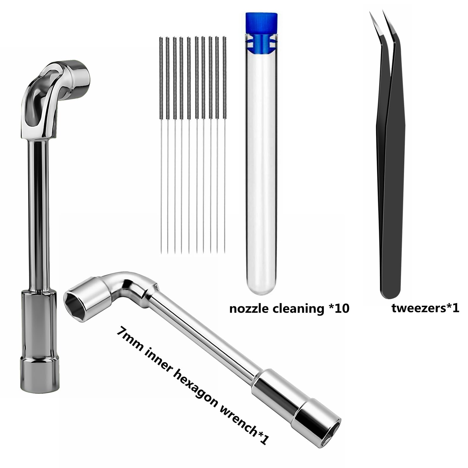 30 sztuk dysz 0,4 mm 0,2 mm 0,6 mm, do drukarki 3D, mosiężne dysze ze stali nierdzewnej, do filamentu 1,75 mm, Hot Ends V5, V6, na przykład do Anycubic i3 Mega Chiron Prusa i3 MK3/MK3S/Mega/Kobra Neo