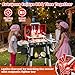 Kids Play Kitchen Toys, Kids BBQ Grill Playset，2-Tier Barbecue Toy with Wheels, Smoke Sound Light, Outdoor Play Food Toys Cooking Set, Birthday Gift for Toddlers 3-5