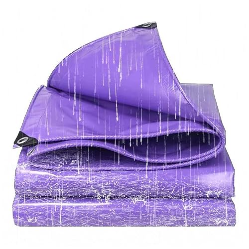 Ffsaacol Tarps Heavy Duty Waterproof, Large Tarps With Grommets And Reinforced Edges, Tarpaulin Cover Outdoor Multipurpose, for Roof, Patio, Camping, Boat, Pool 9, 10x16ft/3x4.9m