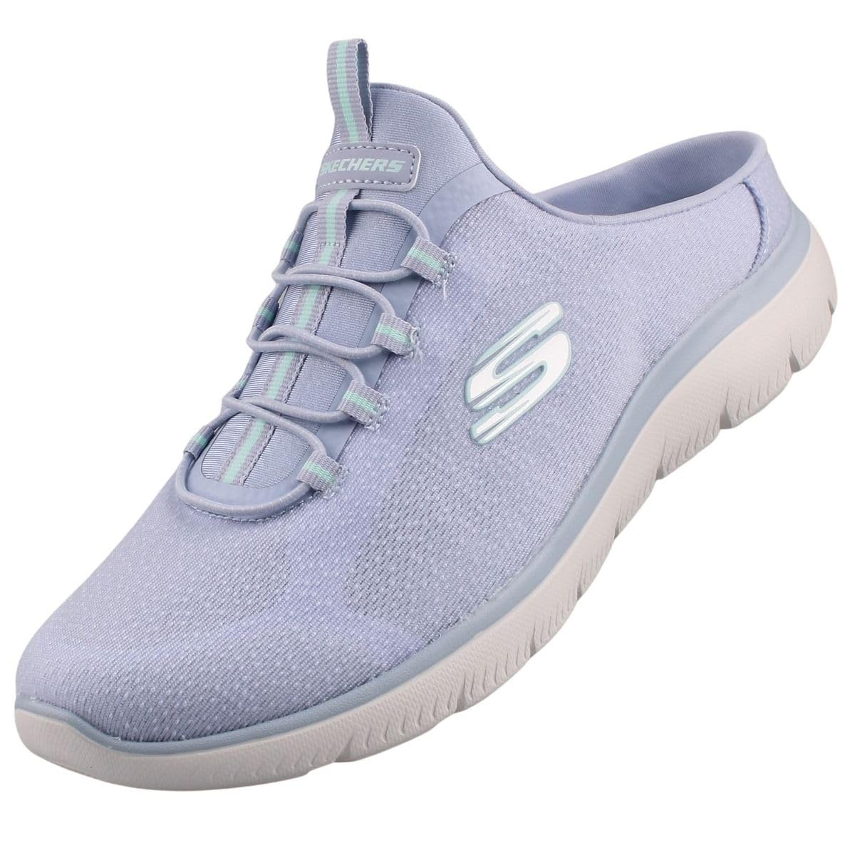 Skechers Damen Sabot Blau EU 41
