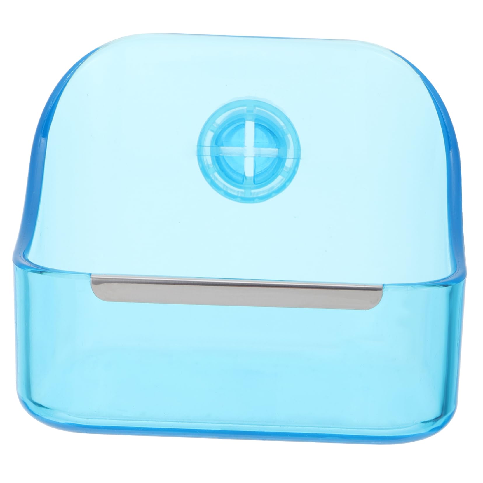 Garneck 1pc Pet Cage Food Bowl Dispenser Durable Feeding Dish for Hamster and Rabbit Lightweight Design Easy to Reduces Waste for Small Animals