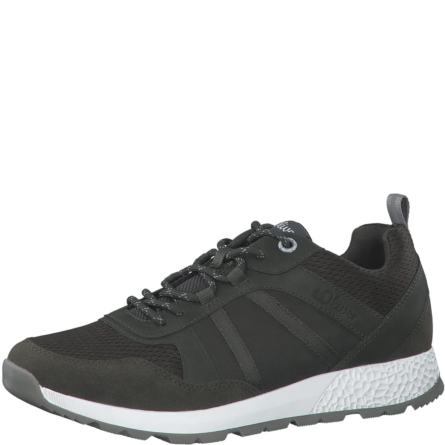 s.Oliver Men's 5-5-13666-20 Trainers, Khaki, 9.5 UK