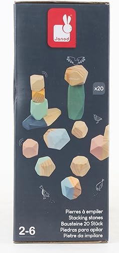 Miniatura 14 de Janod Sweet Cocoon - J04401 - Piedras apilables para niños mayores de 2 años