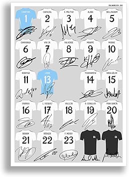 Liverpool Team Squad 2025-2026 Signed Poster Print Framed Picture - View #10