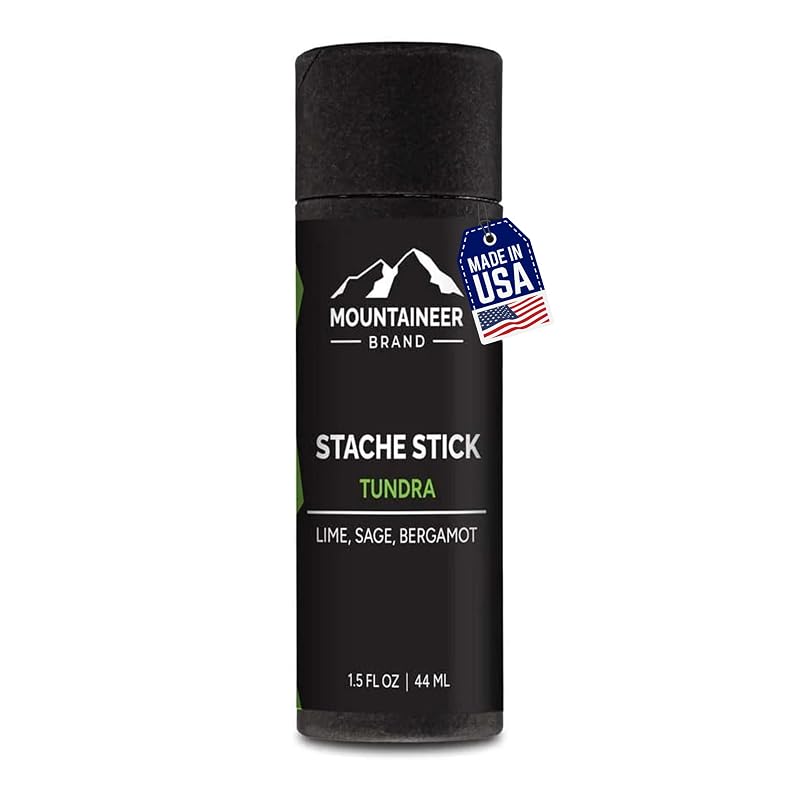 Mountaineer Brand Stache Stick Cera para Bigode, Fragrância Tundra, 42 g
