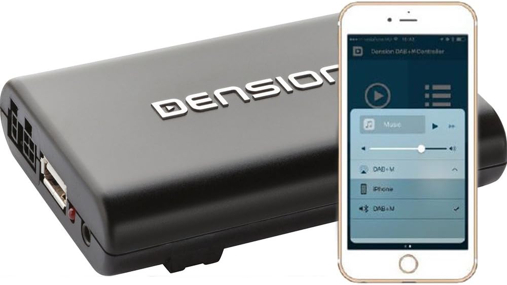 DENSION DAB + A (DBA1GEN) Universal DAB + interface via FM / AUX with smartphone control