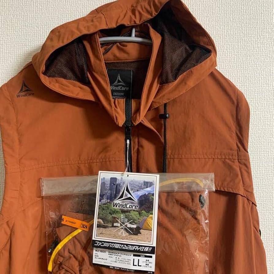 【2着セット】ワークマン　ウィンドコア　アーバンアウトドア4WAYジャケット ワークマンの空調ウェアはまさに着る扇風機！暑い夏に最適な