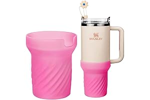 Perfectly Protective Sleeve: Silicone Boot for Stanley 40 oz Tumbler with Handle