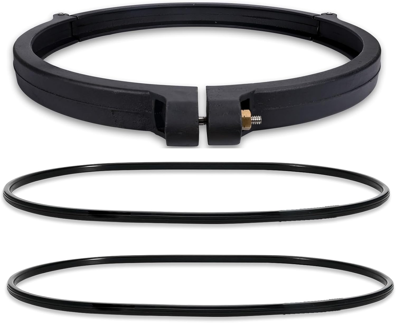 DEX2421JKIT Tension Control Clamp Kit Replacement, Cartridge Filter Clamp with Tank Seal, Compatible with Hayward Swim-Clear and with Hayward Pro-Grid Swimming Pool and Spa Cartridge Filter