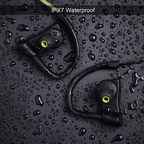 Image of Red Lemon Bolt S280 Bluetooth Sports Stereo Wireless IPX7 Waterproof Headphone (Green-Black)