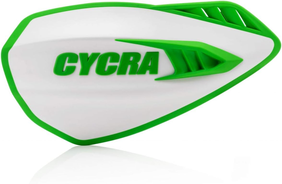 Cycra Cyclone MX Handguards White/Green