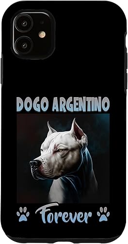 Vista 10 de Funda para iPhone 12 Pro Max Dogo Argentino Forever Dog Owner Dogo Argentino