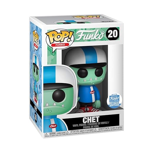 Sale Funko Chet Plastik Vinyl Figure Pop Limited Edition Version #20