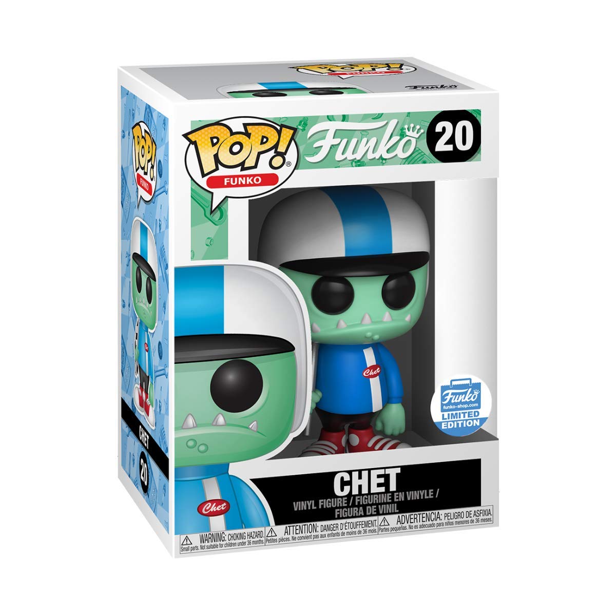 Amazon.com: Funko Chet Plastik Vinyl Figure POP Limited Edition