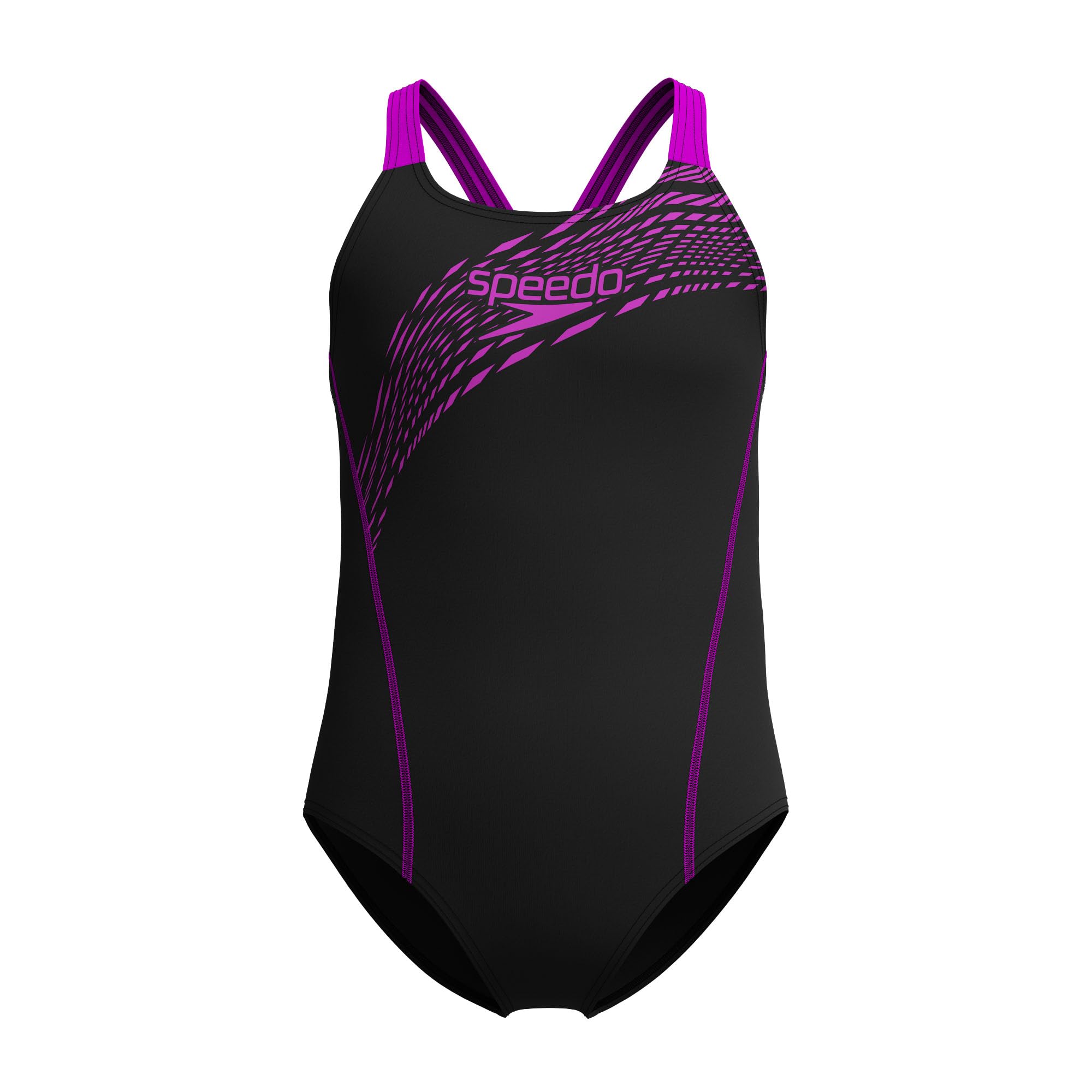 Speedo Mädchen Medley Logo Medalist Badeanzug Diva